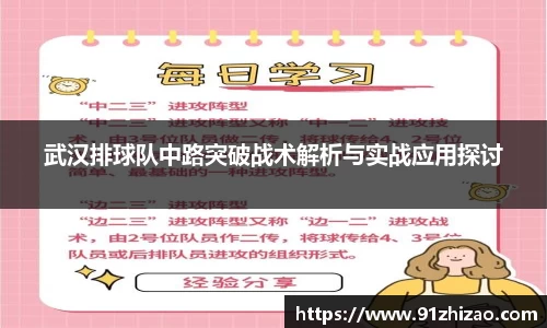 武汉排球队中路突破战术解析与实战应用探讨
